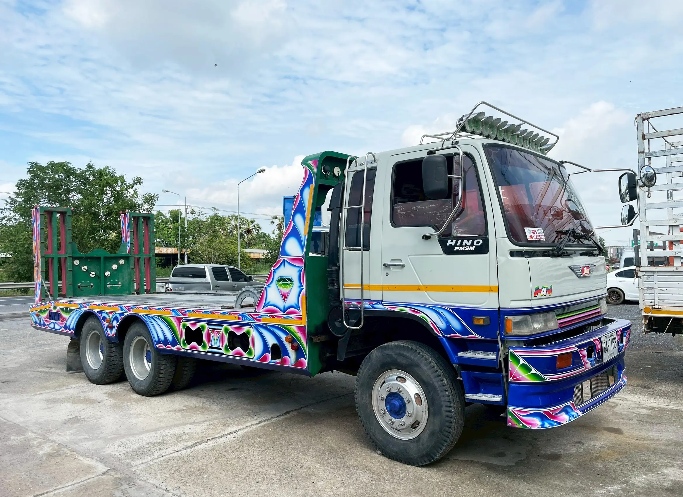 10 ล้อท้ายลาด HINO FM3M 240 แรง ปี 39