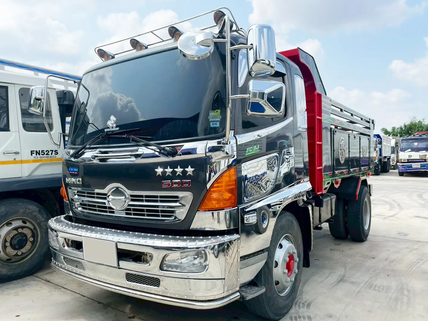 HINO FG8J 212 แรง ปี 58 เทาแลมโบ