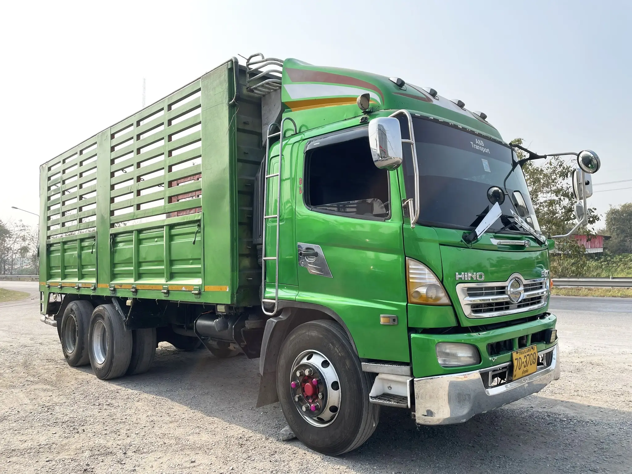 10 ล้อ รถล่อง HINO FL1J  212 แรง ปี 48