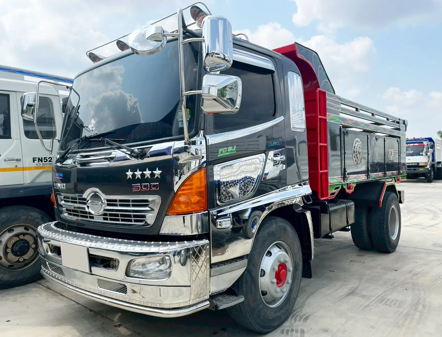 HINO FG8J 212 แรง ปี 58 เทาแลมโบ