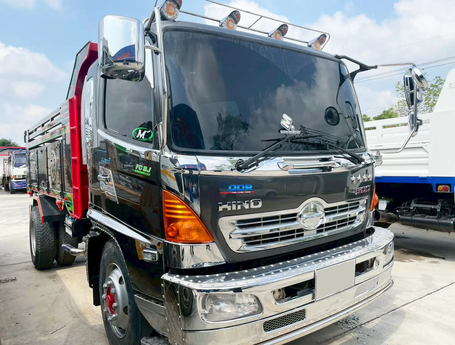 HINO FG8J 212 แรง ปี 58 เทาแลมโบ